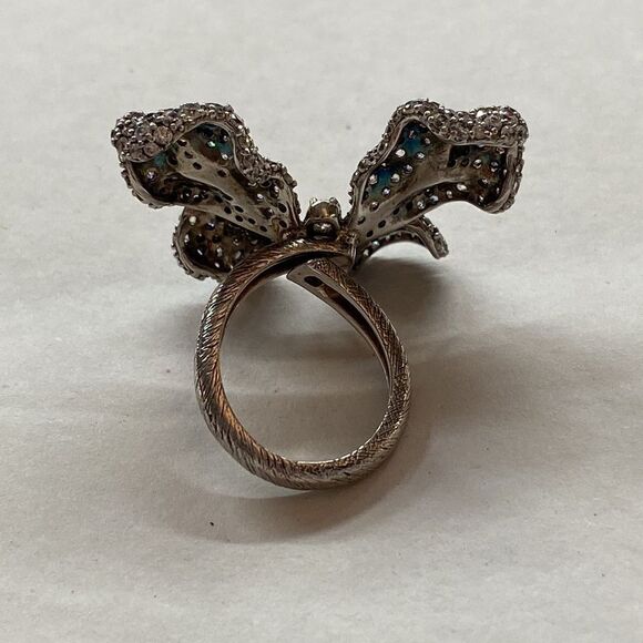 CZ Butterfly Ring - Picture 9 of 16